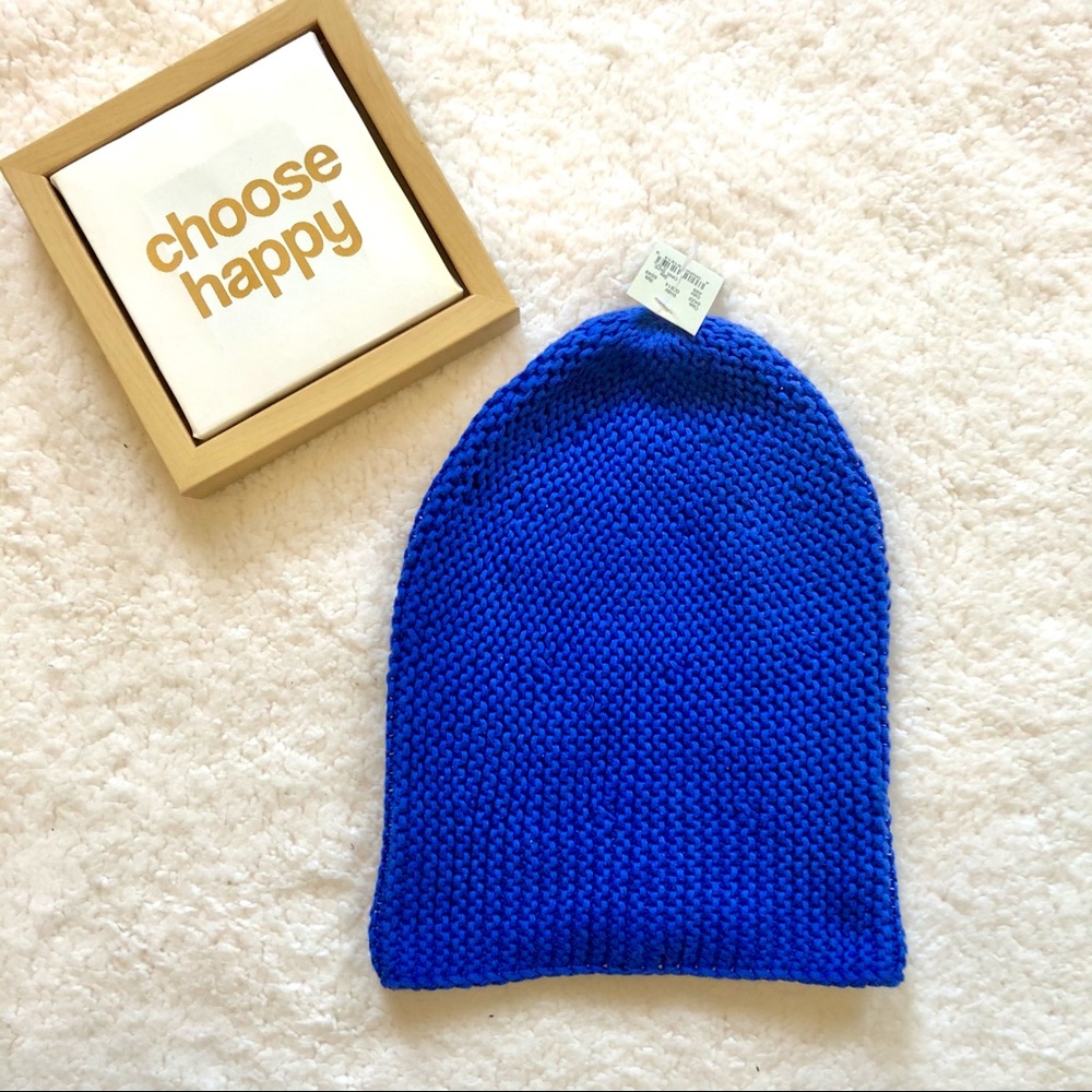 NWT American Eagle Knit Blue Beanie Hat